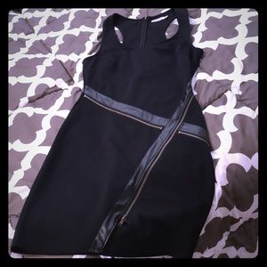 Black cocktail dress